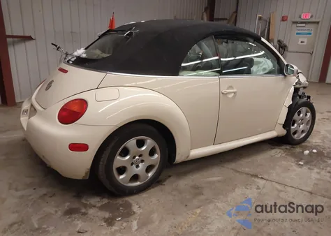 2003 Volkswagen New Beetle Gls z USA, uszkodzony, nr VIN 3VWCK21Y03M315905